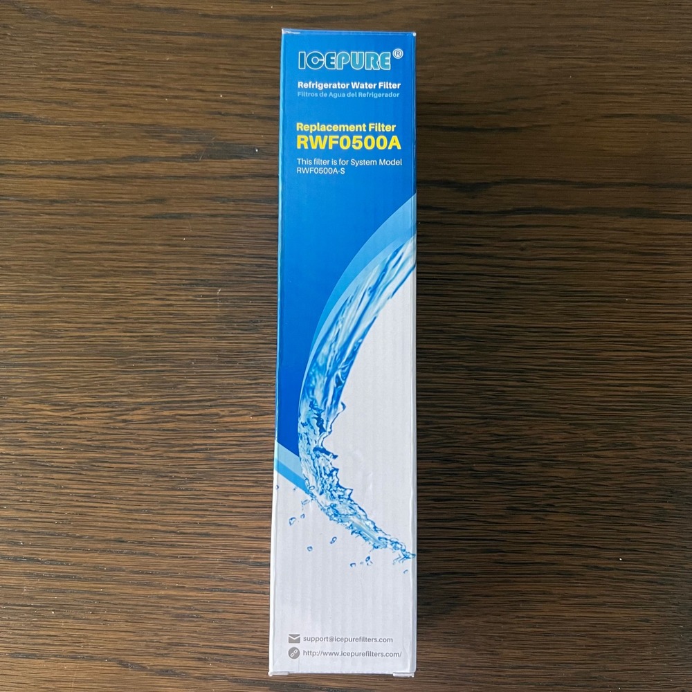 ICEPURE RWF0500A Refrigerator Water Filter Replacement NSF Certified‎ BPA Free
